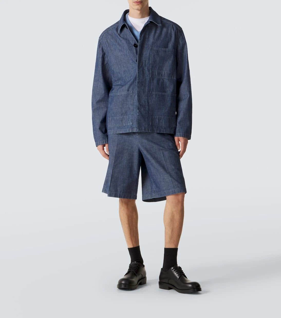 Jil Sander - Cotton chambray overshirt