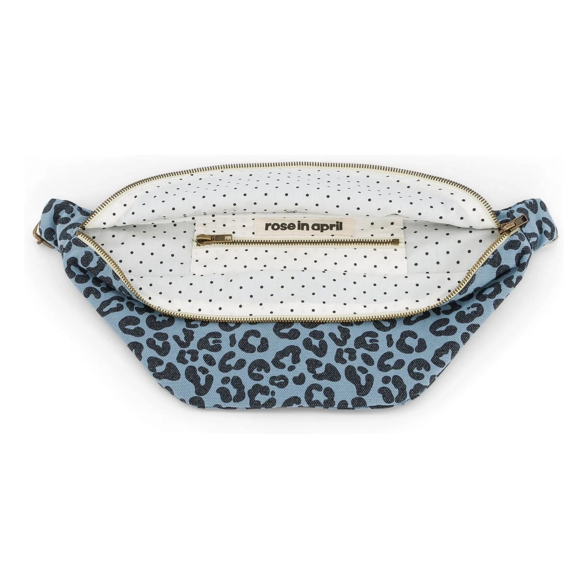 Rose in April - Graou fanny pack | Blue
