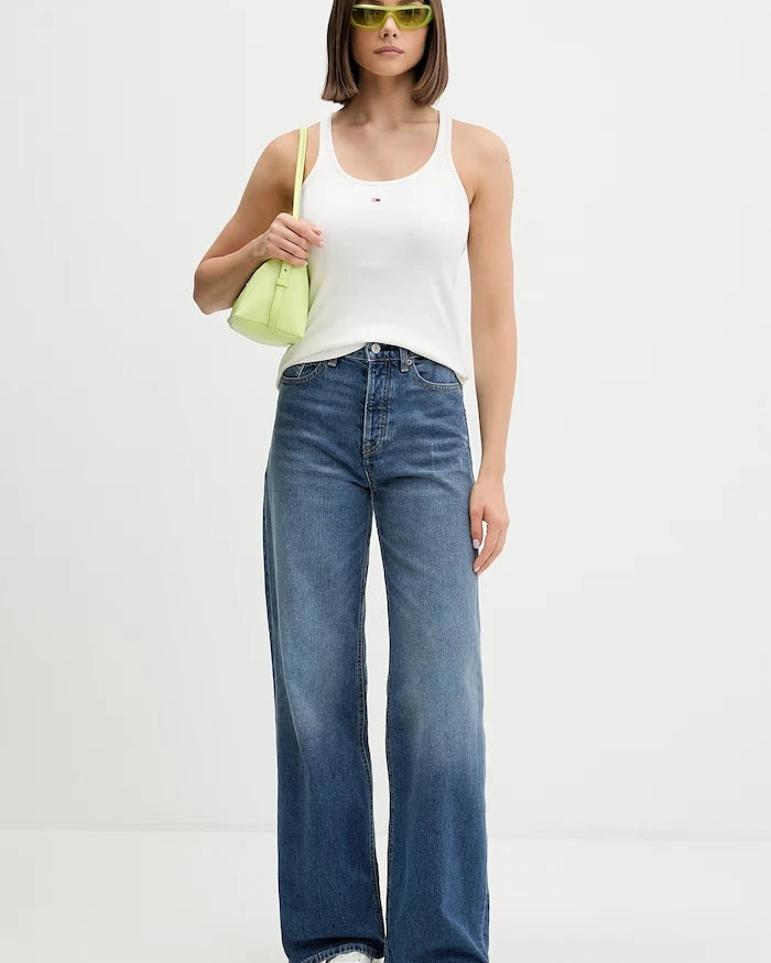 Tommy Jeans wide leg kadın kot pantolon