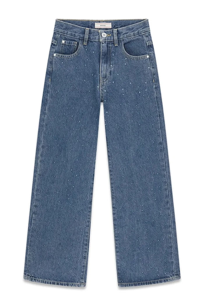 Guess дънки wide leg за деца