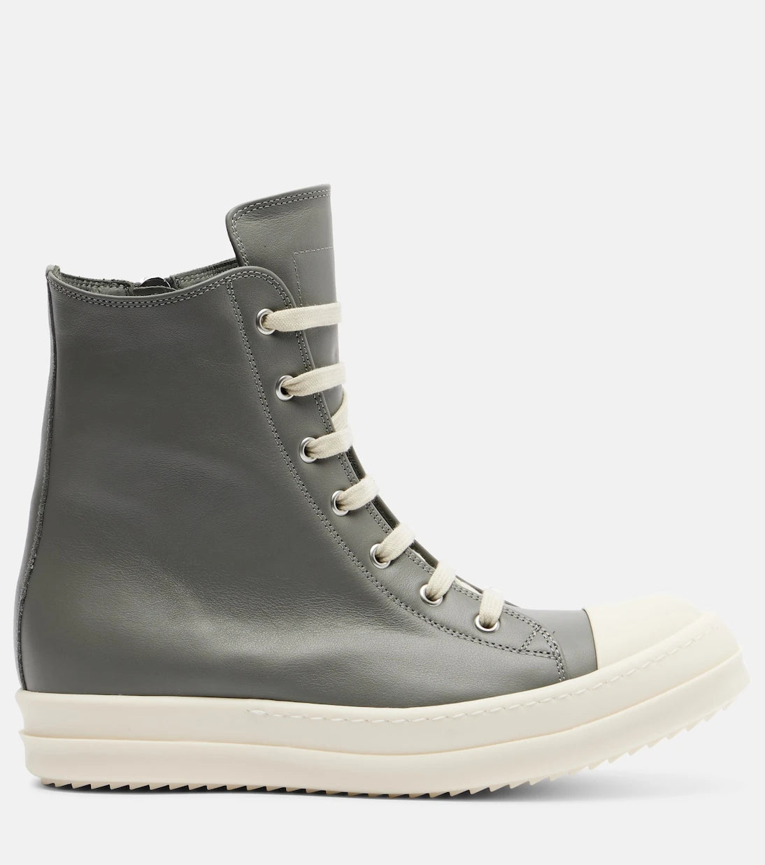Rick Owens - Leather high-top sneakers