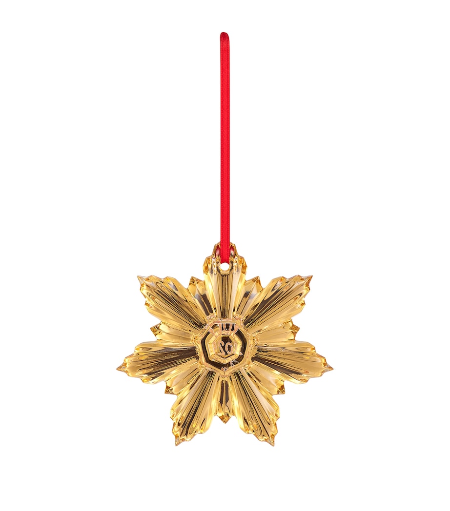 Baccarat Noël Annual Palmette Tree Decoration
