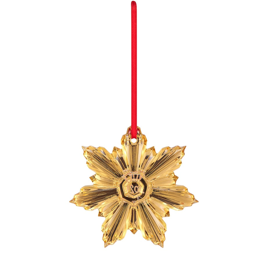 Baccarat Noël Annual Palmette Tree Decoration