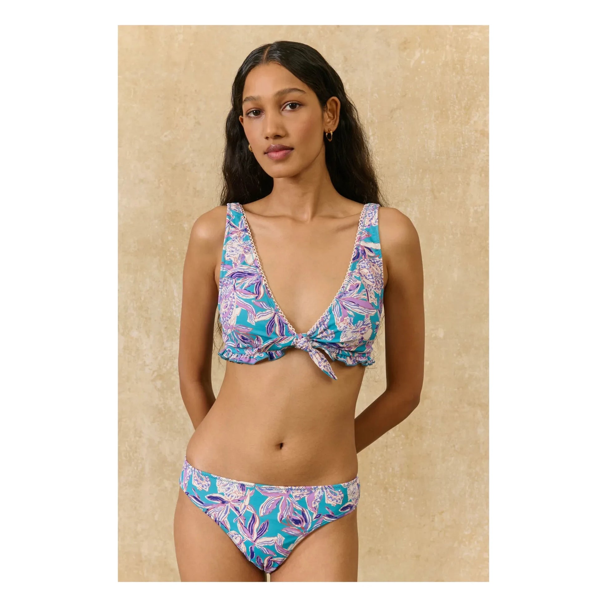 Louise Misha - Haut de Maillot Ohau | Blue