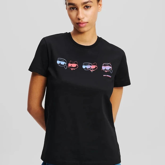Karl Lagerfeld IKON Pamuklu Tişört