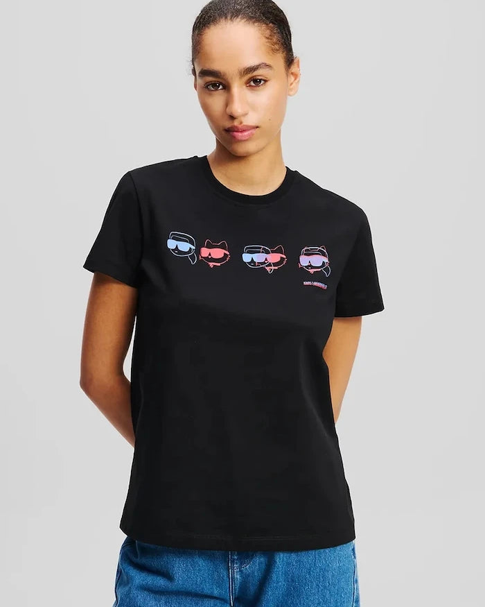 Karl Lagerfeld IKON Pamuklu Tişört