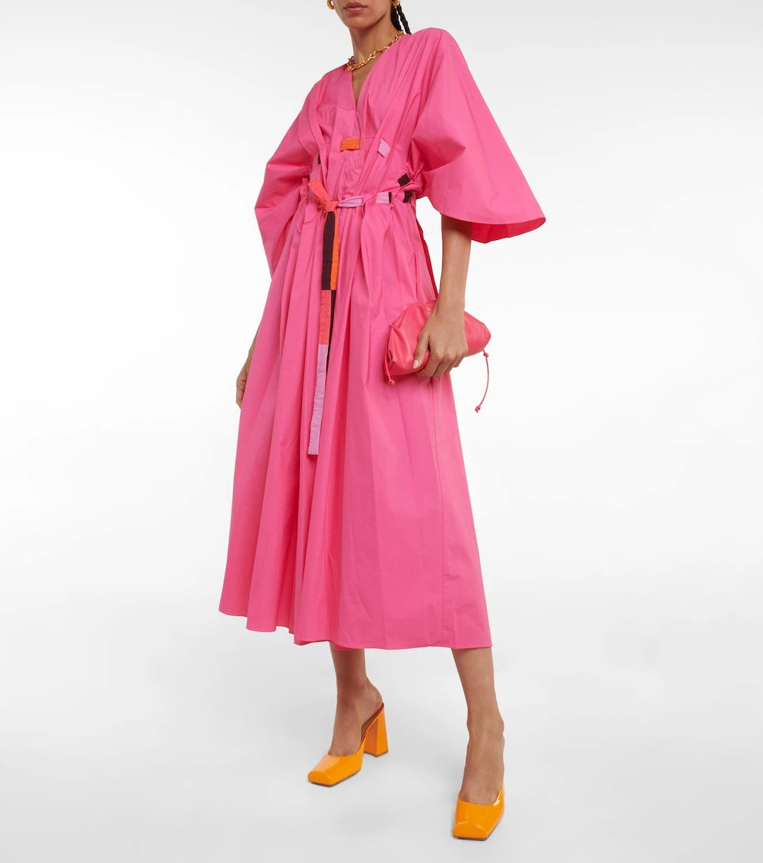 Roksanda - Naomina cotton poplin midi dress