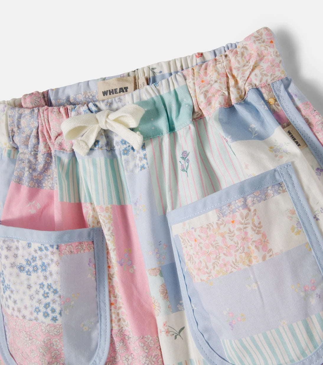 Wheat - Carrie patchwork cotton shorts