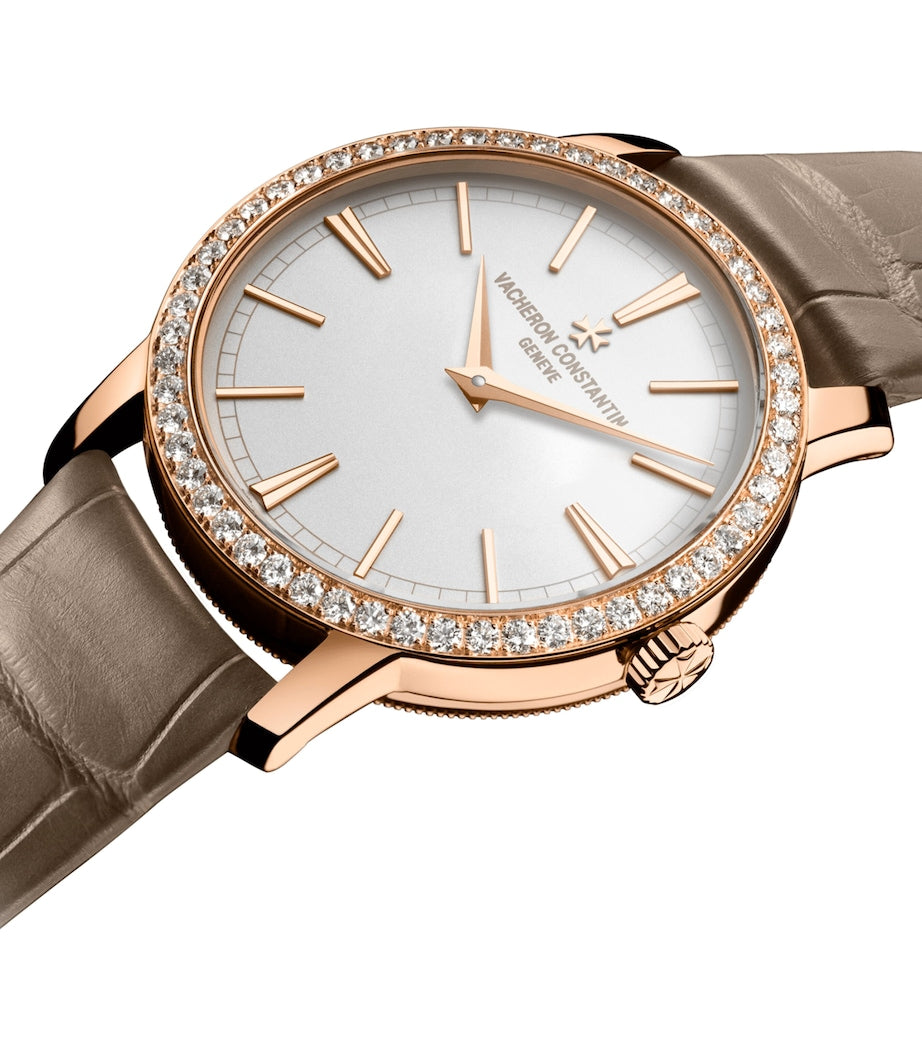 Rose Gold and Diamond Traditionnelle Watch 33mm