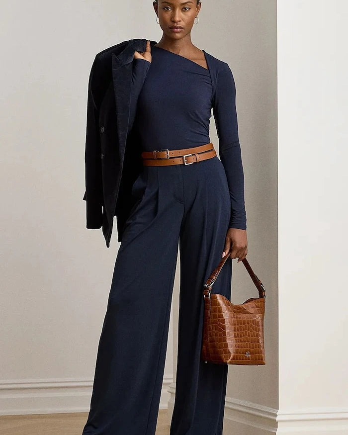 Lauren Ralph Lauren Kadın Geniş Paça Pantolon