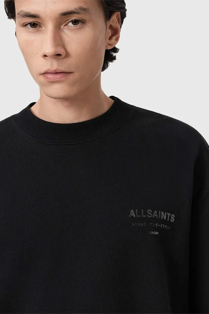 Памучен суичър AllSaints XANDER