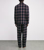 Cotton-Blend Check Pyjama Set