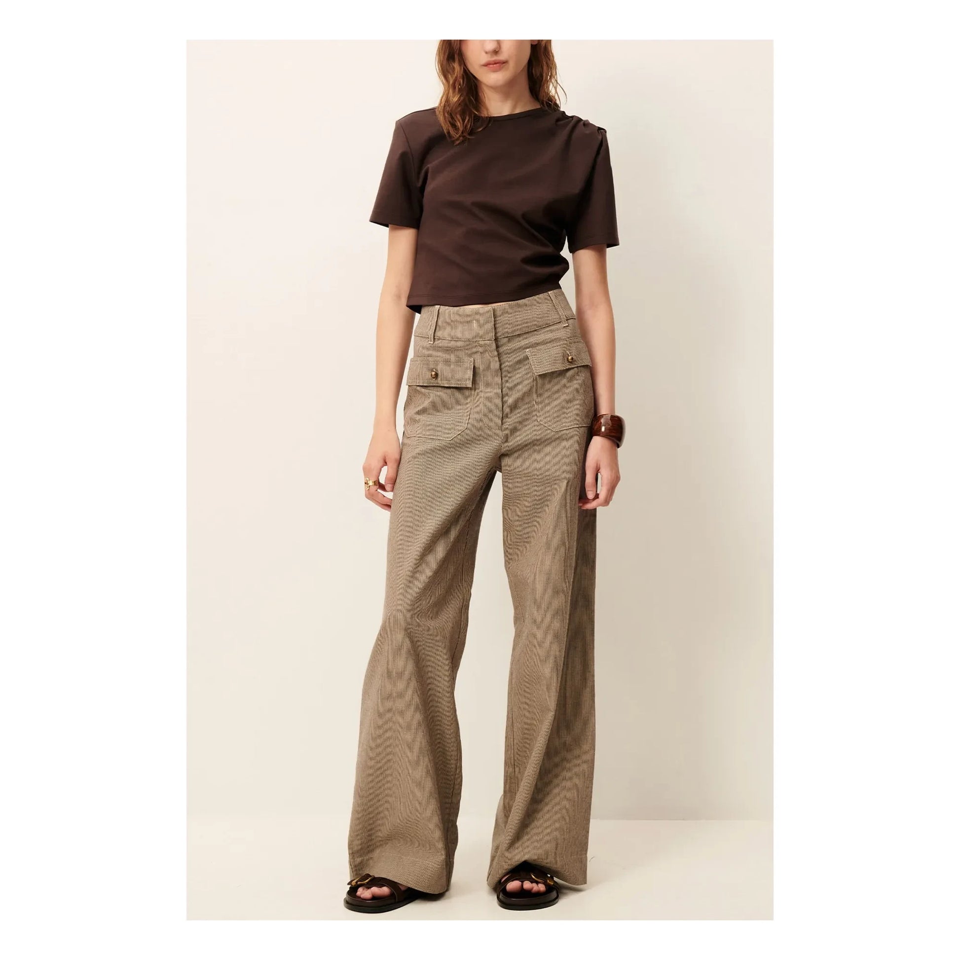 Sessùn - Manhaboo Striped Jeans | Grey