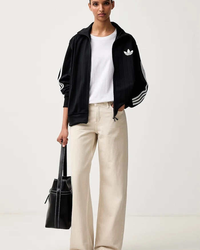 adidas Originals fermuarlı kadın sweatshirt Firebird