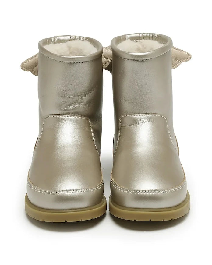 Детски велурени зимни обувки Donsje Angela Boots Wings