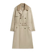 Dunhill Beige Wool Trench Coat