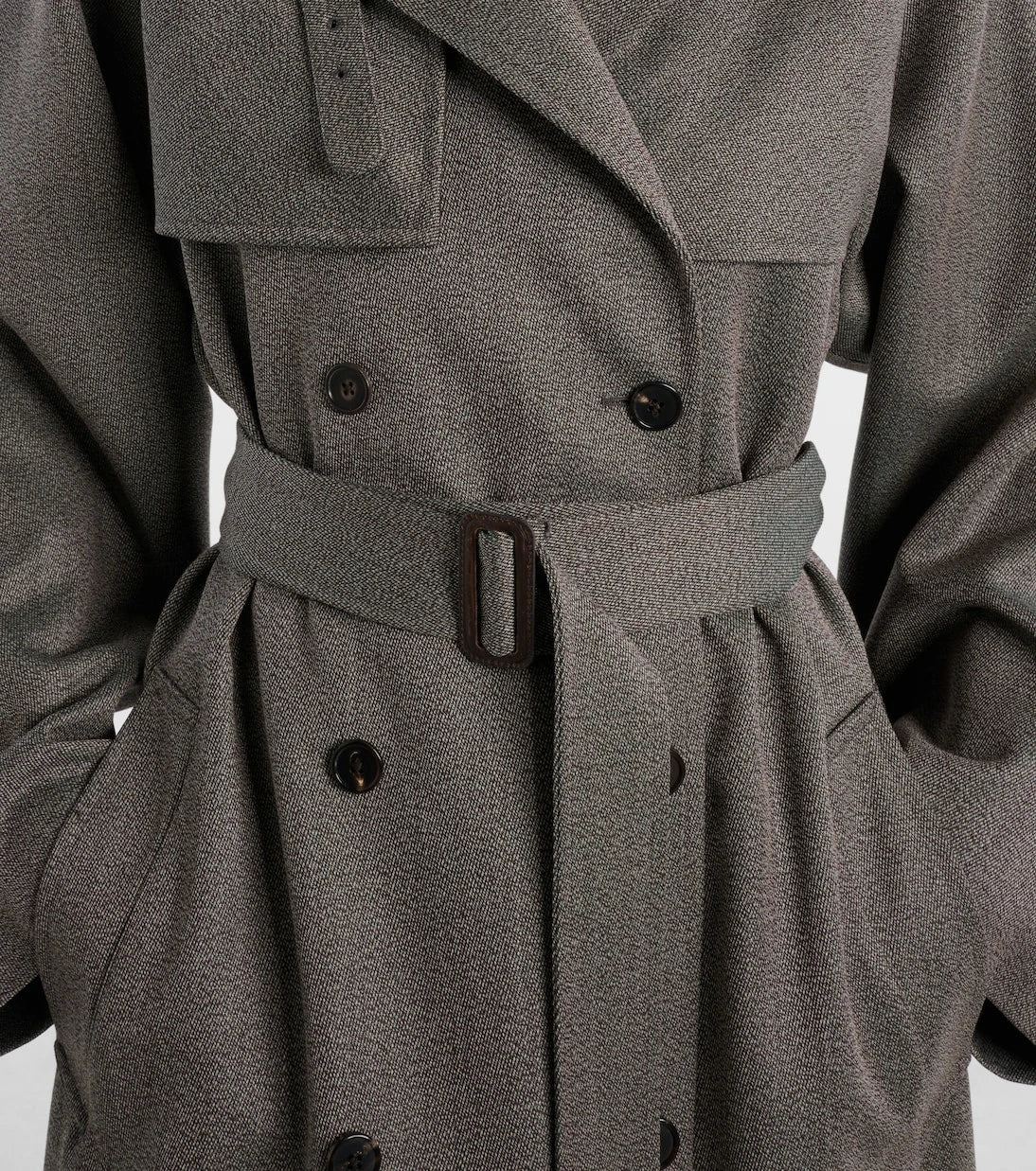 The Row - Rhydian virgin wool gabardine trench coat