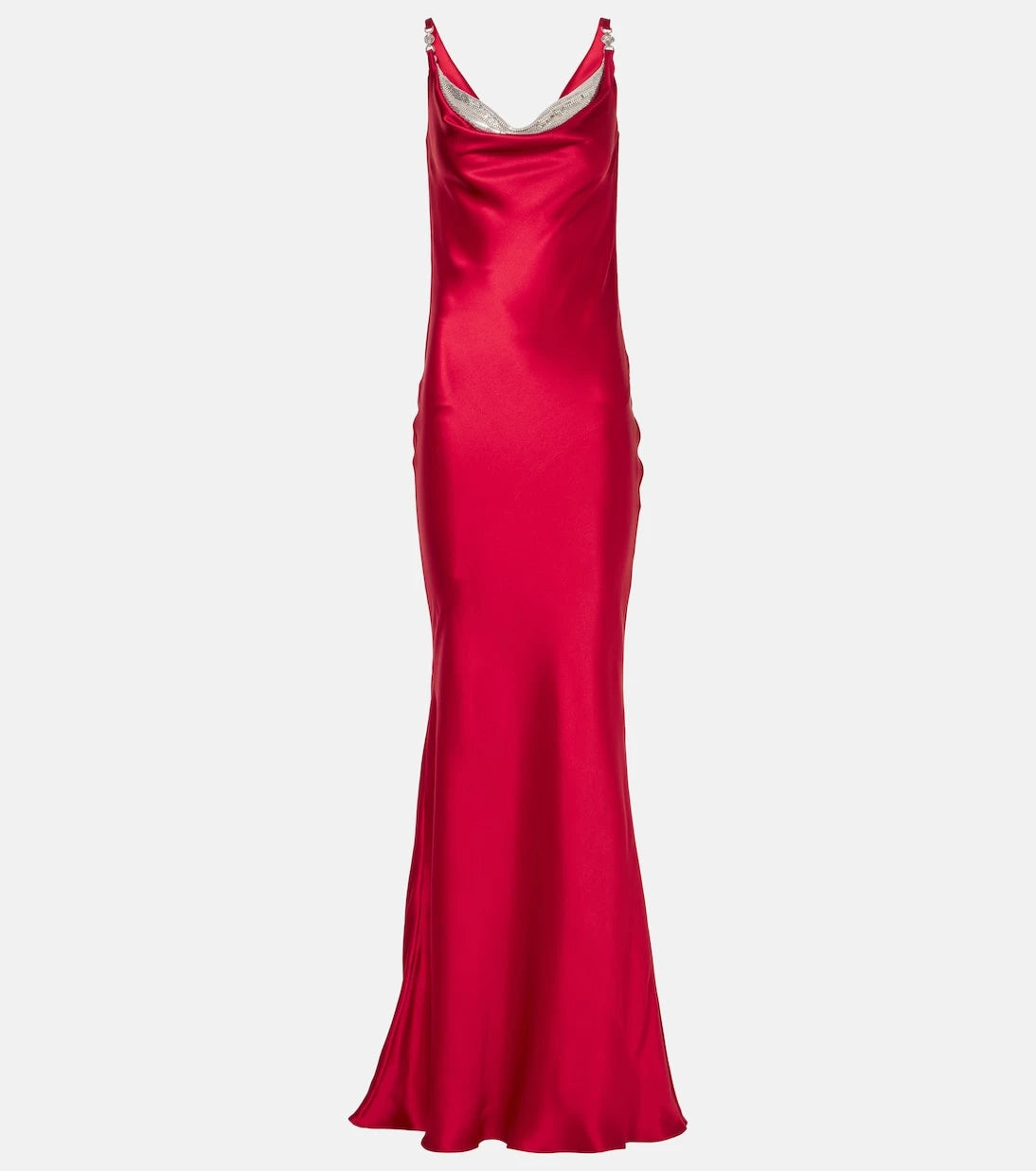 Versace - Silk satin gown