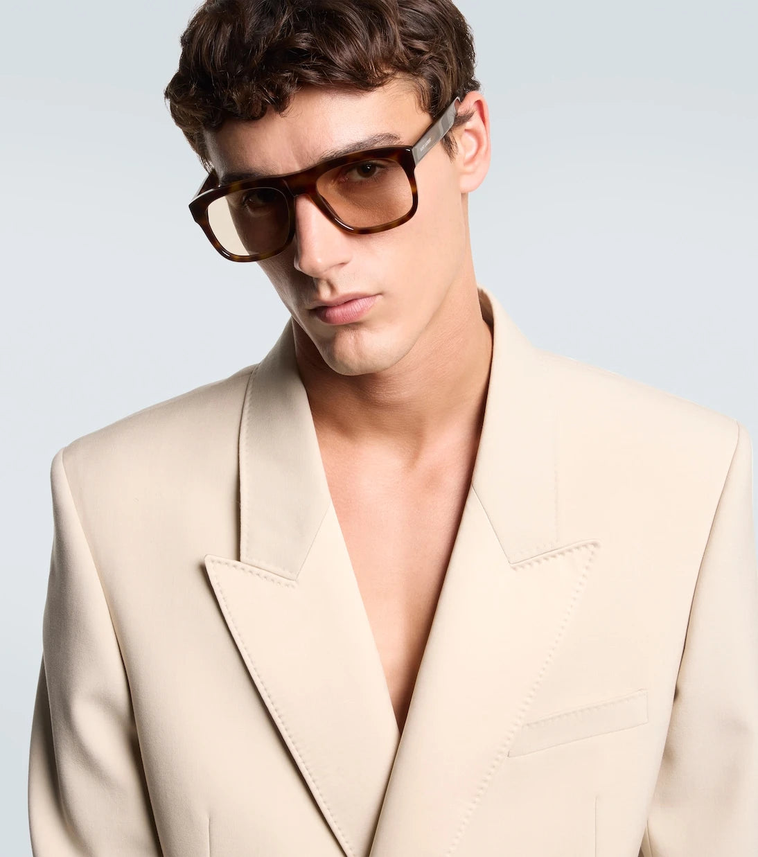 Saint Laurent - SL 558 square glasses