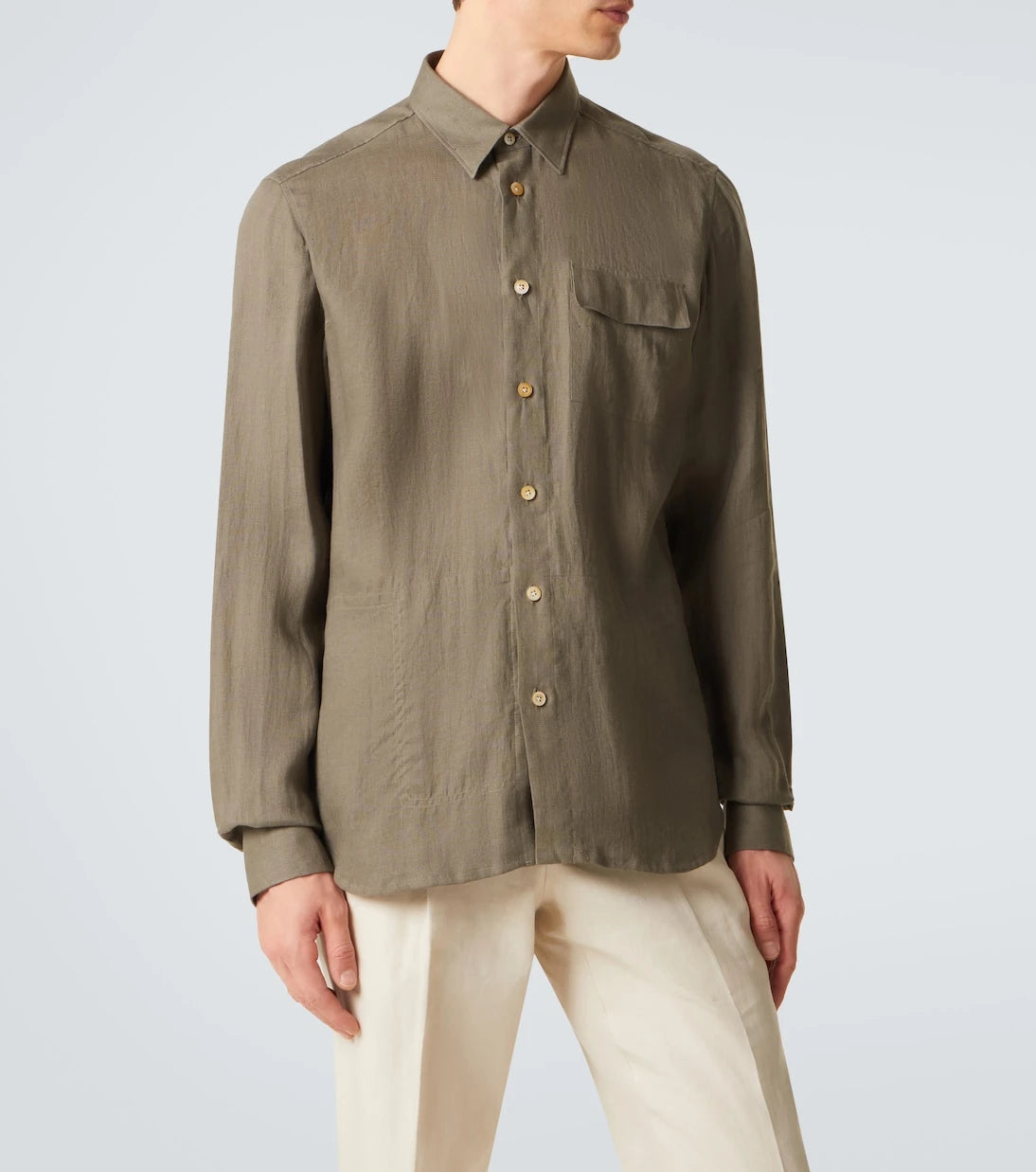 Kiton - Linen shirt