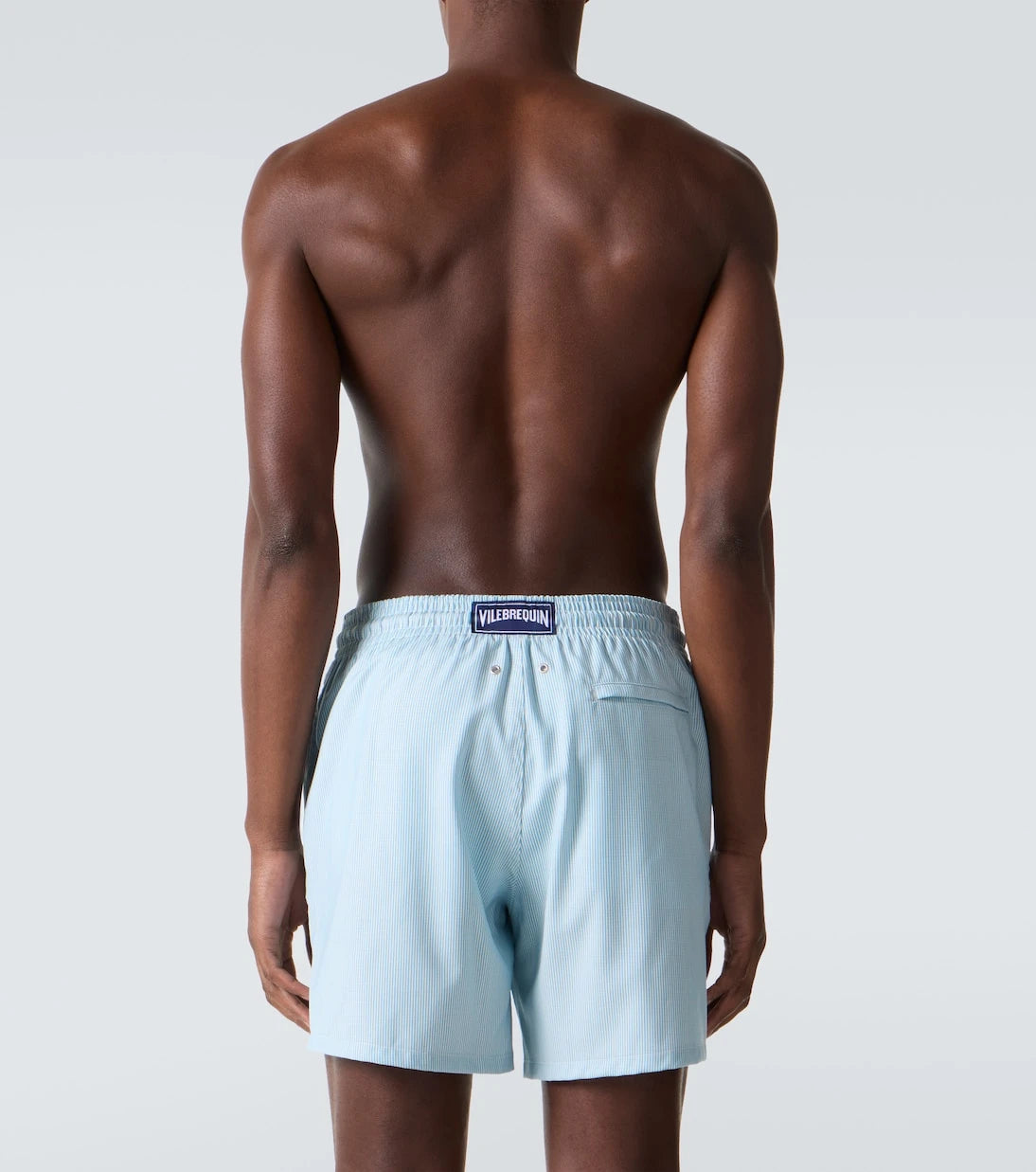 Vilebrequin - Bengal stripe wool swim trunks