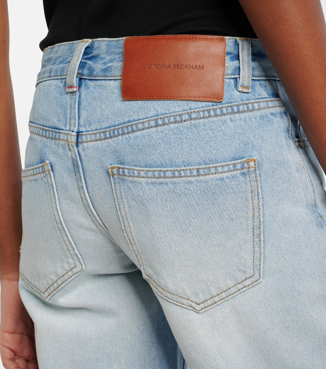 Victoria Beckham - Faded denim jacket