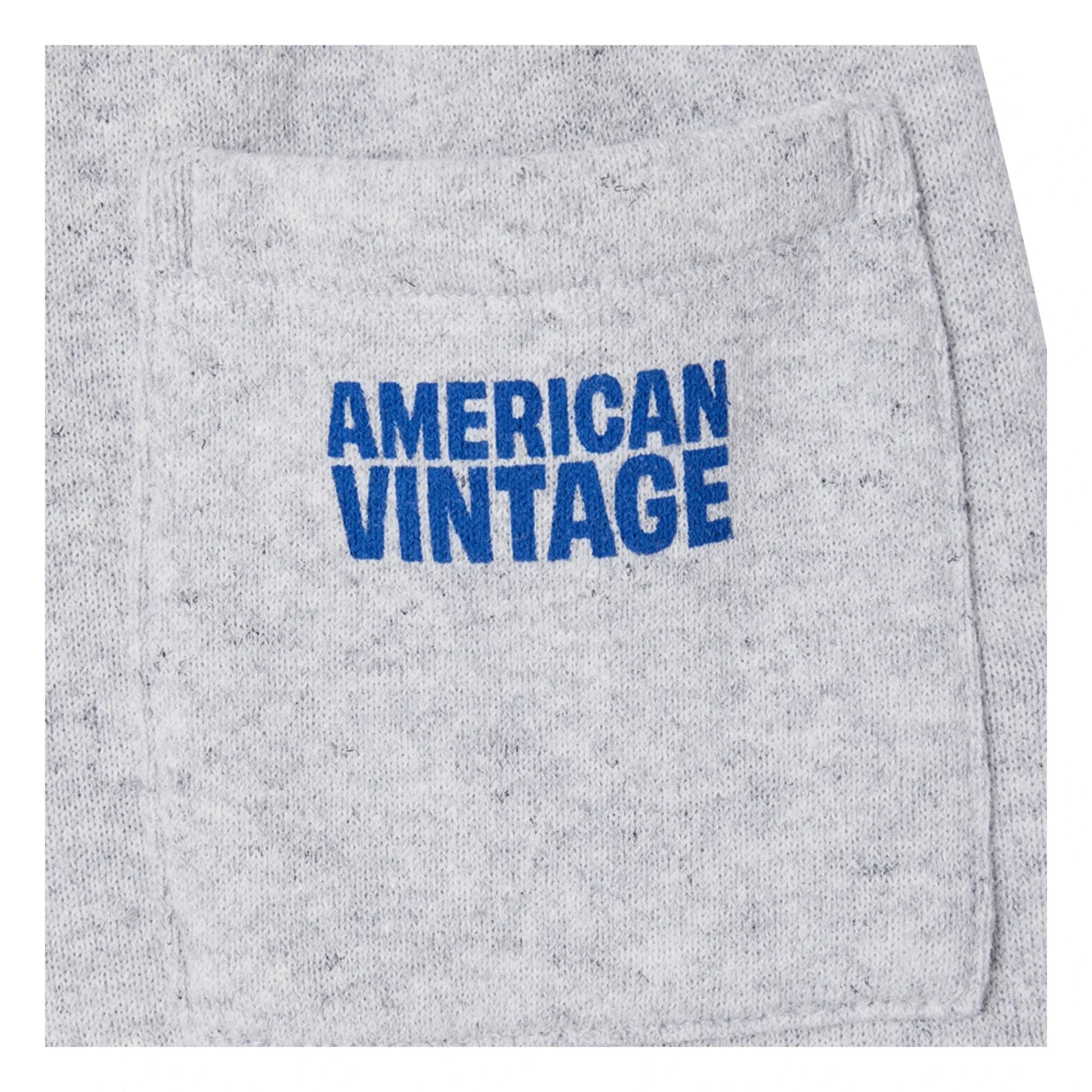 American Vintage - Evona Jogger Shorts | Heather grey