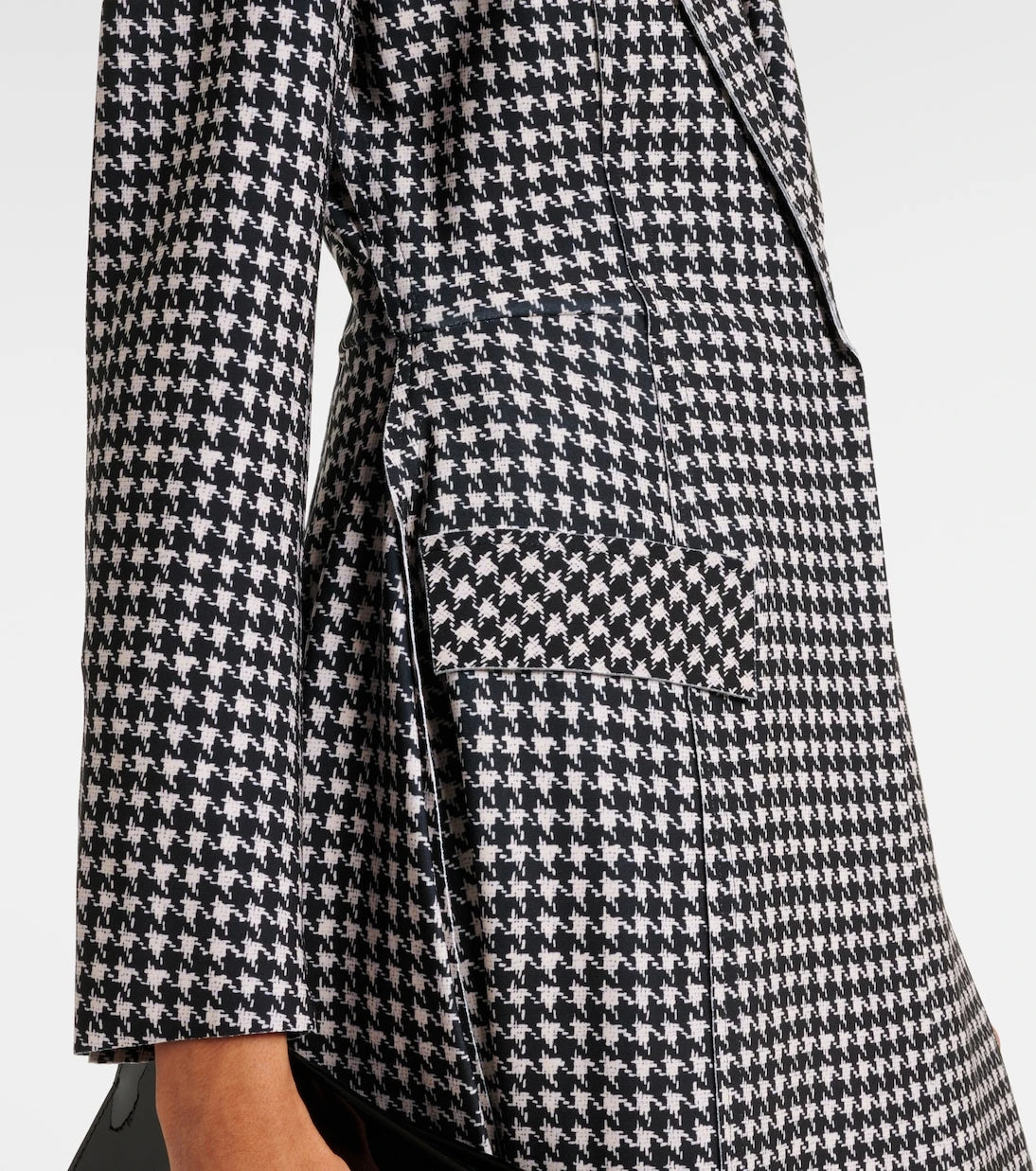 Norma Kamali - Houndstooth coat