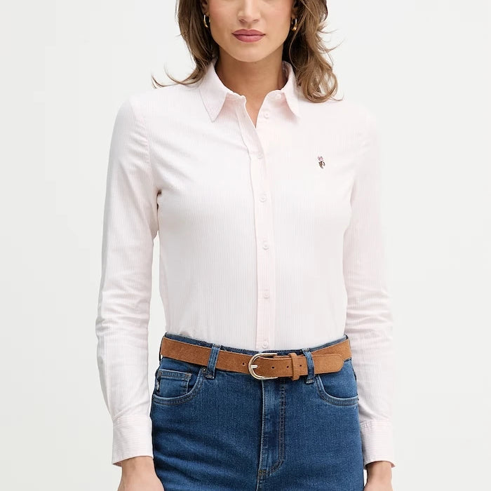 Риза U.S. Polo Assn. STRIPE STRETCH CLASSIC FIT OXFORD