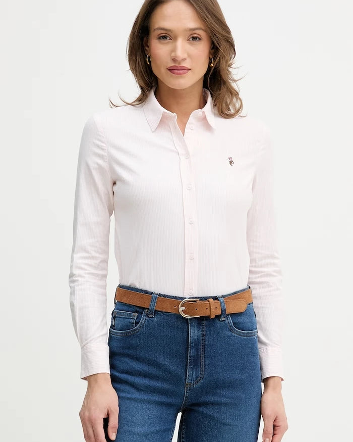 U.S. Polo Assn. STRIPE STRETCH CLASSIC FIT OXFORD Gömlek