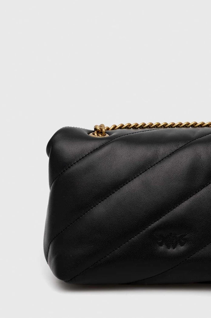 Pinko kadın deri crossbody çanta