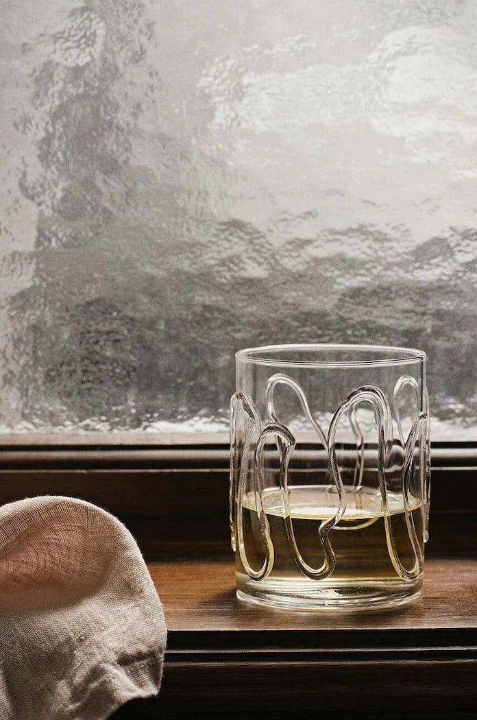 Комплект чаши ferm LIVING Doodle Glasses 350 ml (2 броя)
