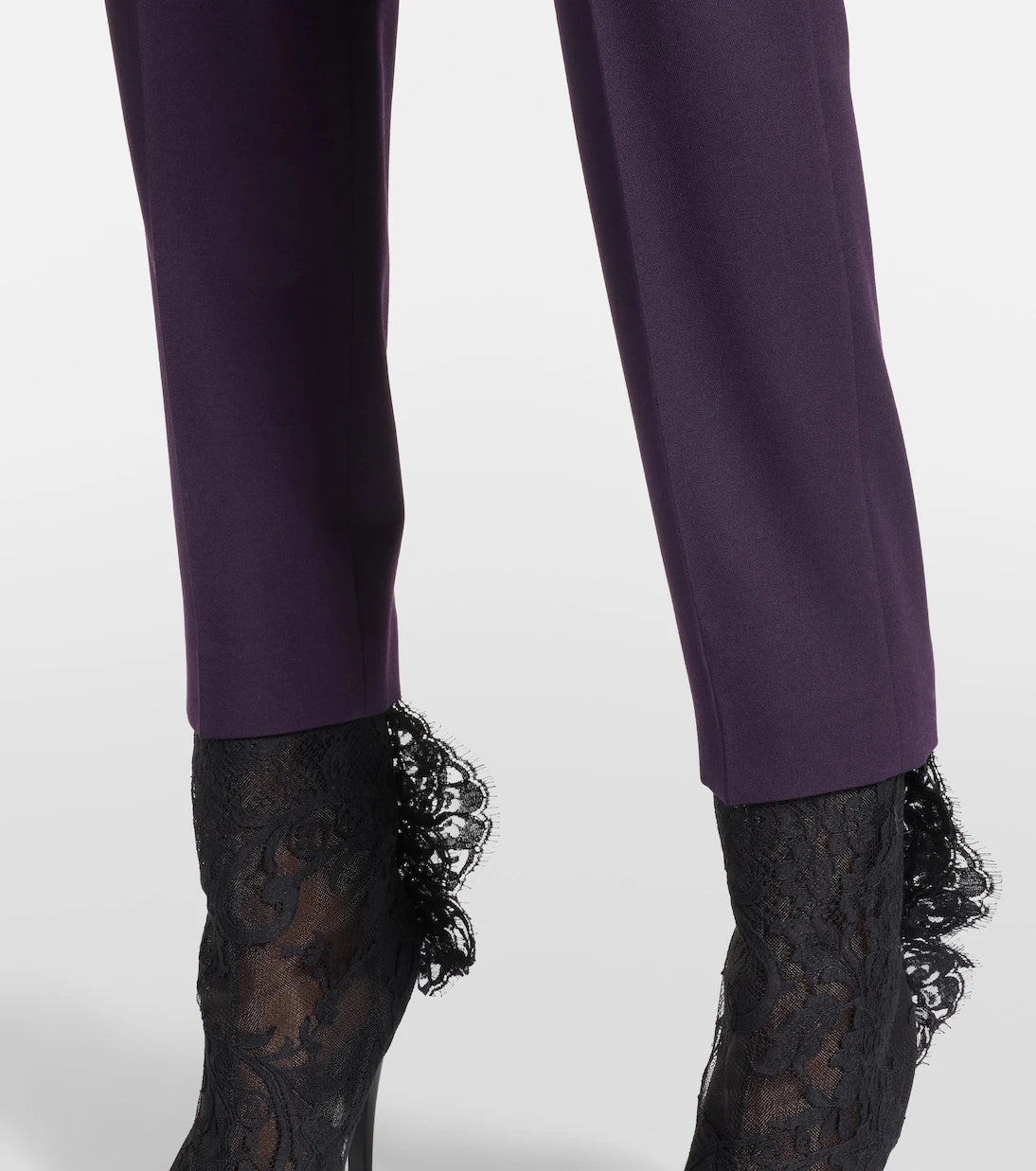 McQueen - Wool slim pants