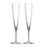 Elegance Champagne Trumpet FlutesSet of 2