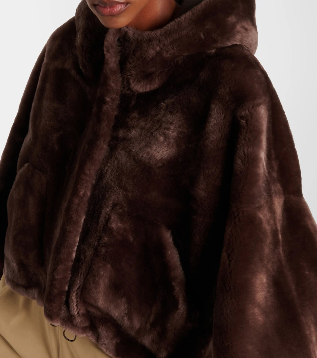 Blancha - Cropped shearling jacket