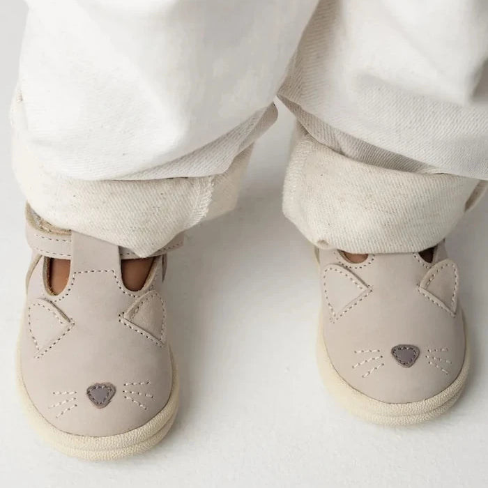 Çocuklar için nubuk yarım ayakkabılar Donsje Zazo Classic Shoes Cat