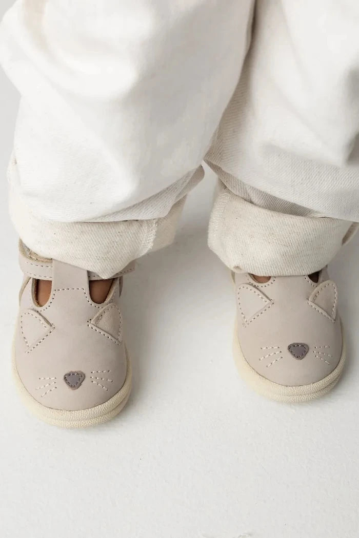 Çocuklar için nubuk yarım ayakkabılar Donsje Zazo Classic Shoes Cat