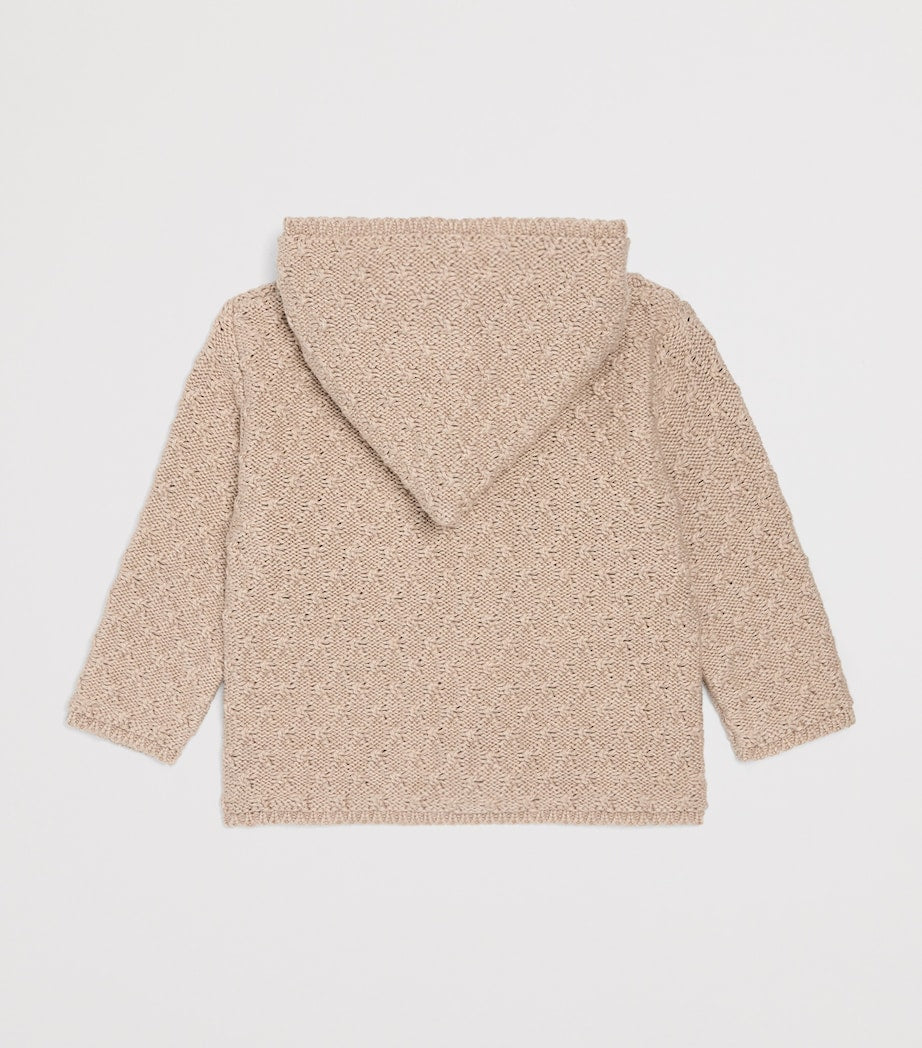 Cotton-Blend Knit Hoodie (12 Months)