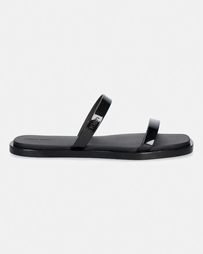 Calvin Klein kadın JELLY SNDL DOUB BAR SHINY ST TPU çehli