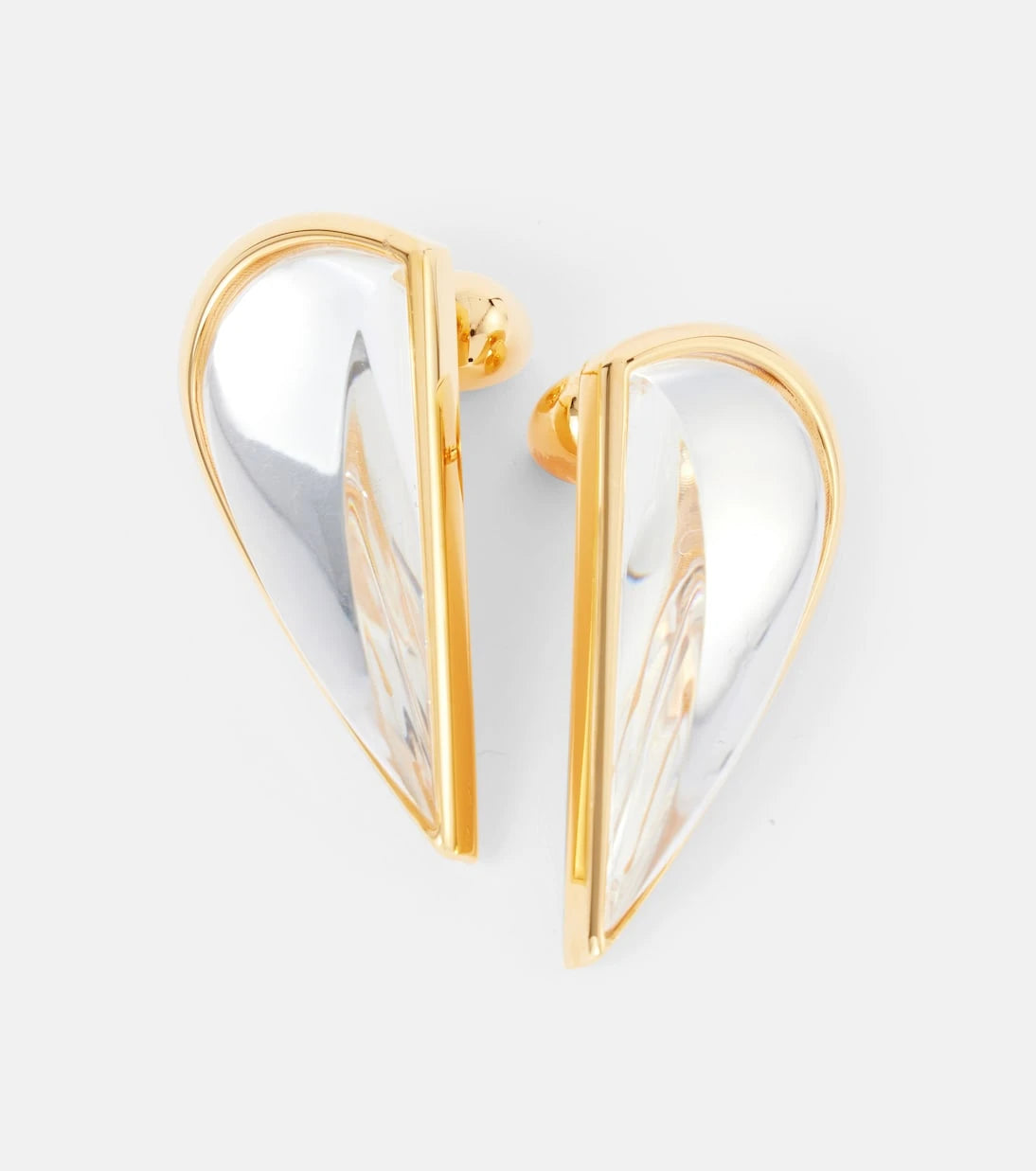 Alaïa - Demi-Cœur Bombe earrings