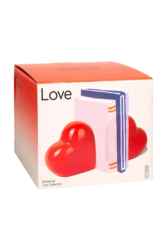 DOIY Ayakta Seramik Kitap Tutucu