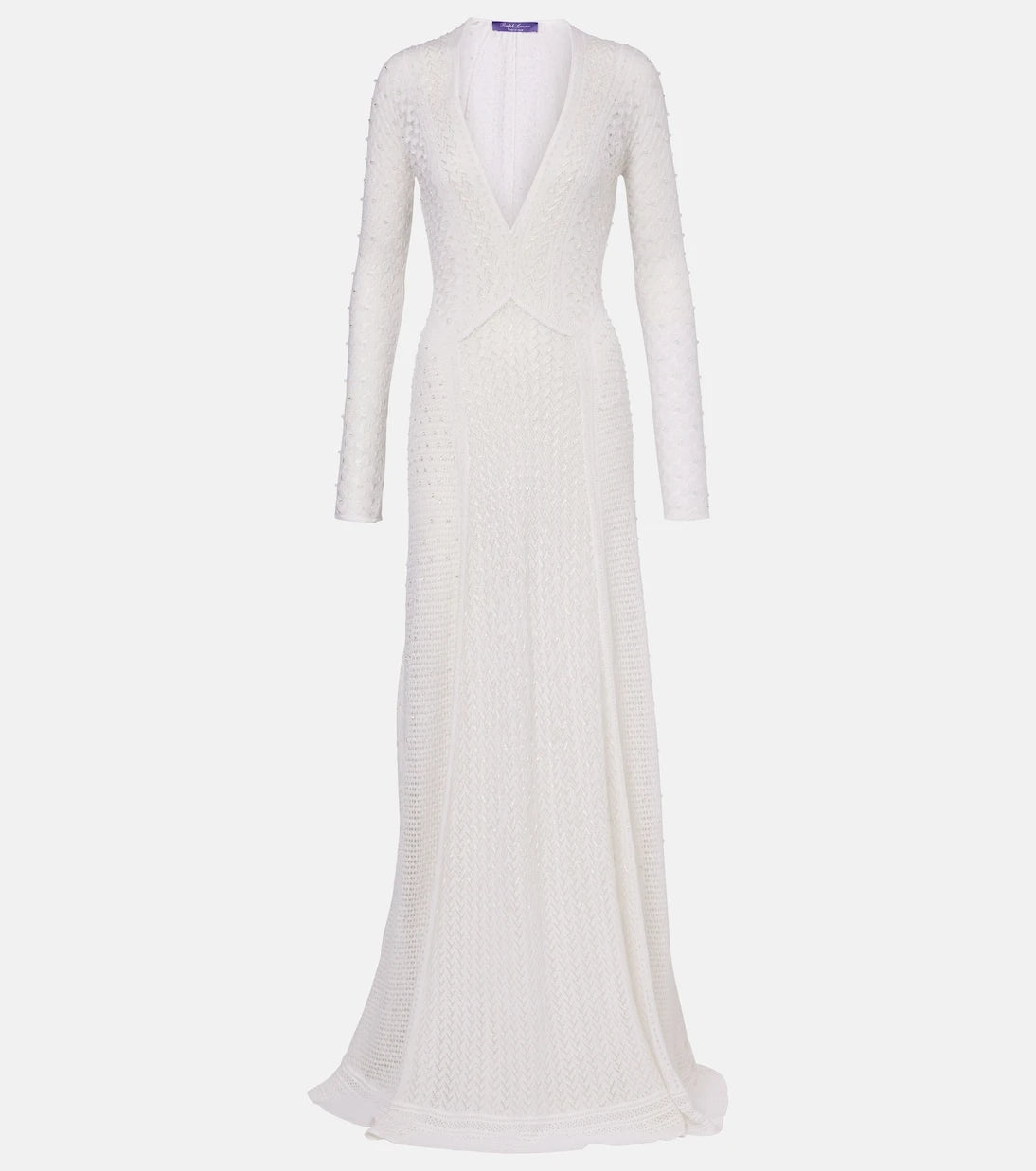 Ralph Lauren Collection - Knitted silk and cashmere gown