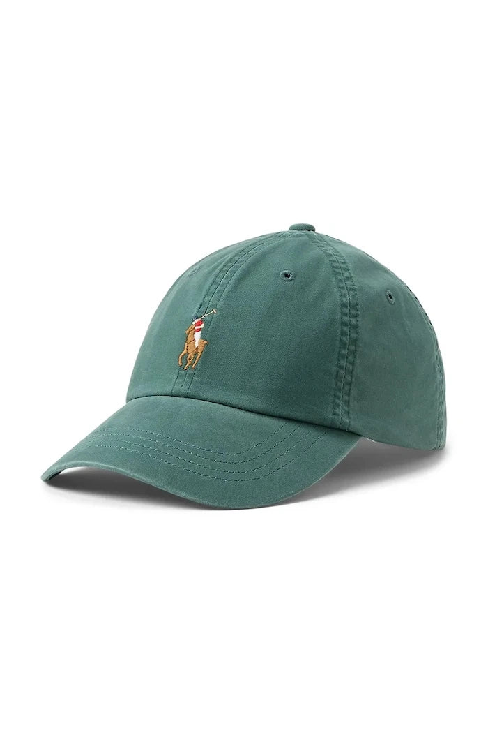 Памучна шапка с козирка Polo Ralph Lauren