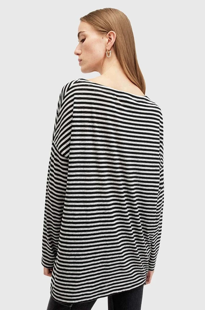 Блуза AllSaints RITA STRIPE TEE