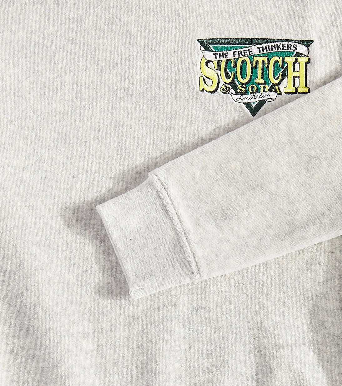 Scotch & Soda Kids - Cotton-blend terry sweatshirt