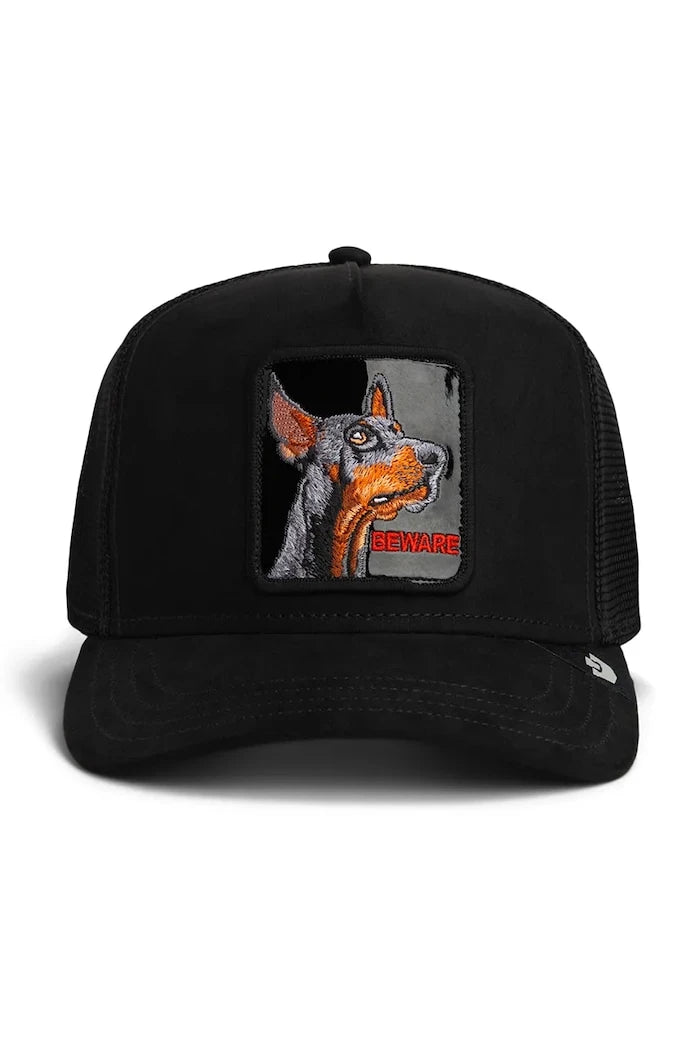 Goorin Bros шапка с козирка Black Out Doberman