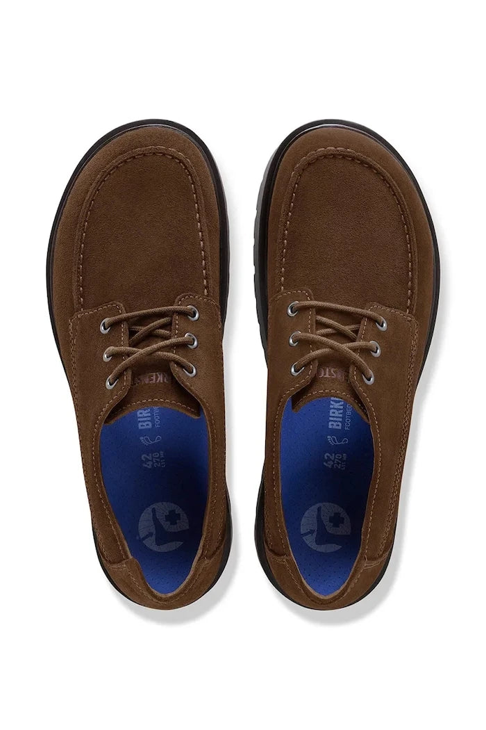 Birkenstock Erkek Süet Ayakkabı Highwood Moc Lace Low