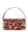 Valentino Garavani Multi Silk Vain Cherry Clutch Bag