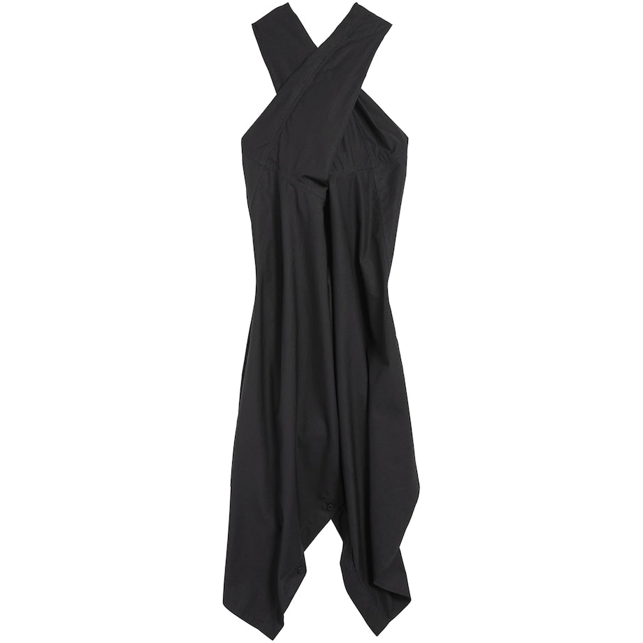 Cotton Twisted Shirt Dress