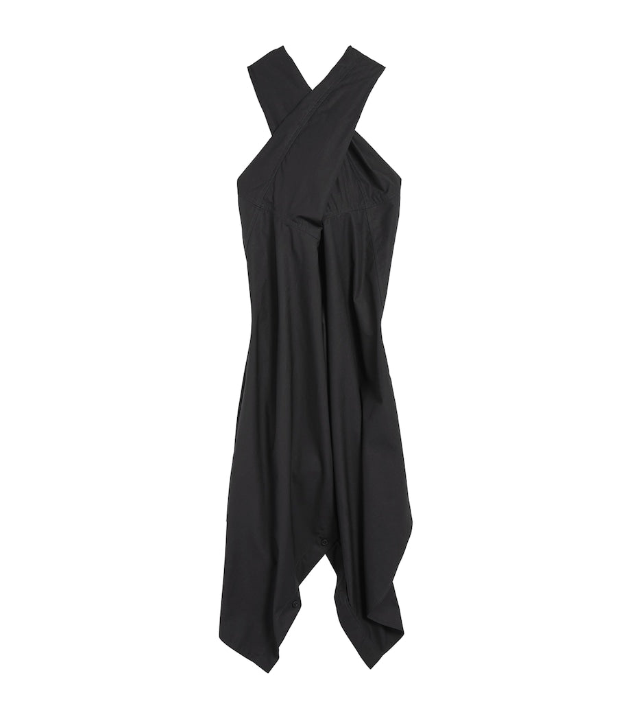 Cotton Twisted Shirt Dress